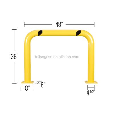 China Easily Assembled U Shape Security Bollard Machinery Guard Steel Safety Barrier for sale