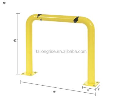 China Yellow Protective Powder Coat High Profile Steel Machinery Safety Guard for sale