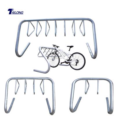 China Durable Coat Hanger Bike Rack / Hot-Dip Galvanized / High Quality Bicycle Stands Bike Parking Rack for sale