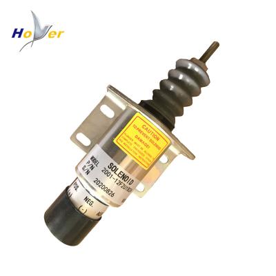 China Building Material Shops Genuine Engine Spare Parts Stop Device Solenoid 2001-12F2U1B2A For Volvo for sale