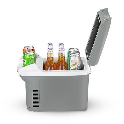 China Cool 20degree New Cooler AQ-8L Soft Drink Fridge Mini Cooler Beer Picnic Box 12v Wholesale Cooler Box for sale