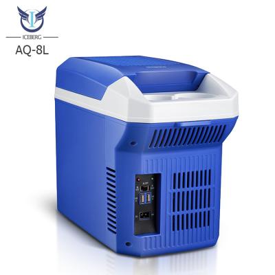 China Cool 20degree 8L Beer Can Custom Cooler Mini USB Top Open Fridge for sale