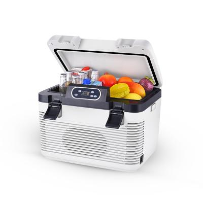 China Cool 25degree 18L Cooler And Box Blood Transport Cooler Box 12V Hotter Ce for sale