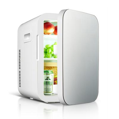 China Cool 25degree 20 Liter 230V DC 12V AC 110 Car Cosmetic Home Cooler And Warmer Mini Fridge for sale