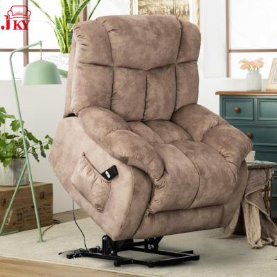 China JKY Adjustable Furniture Wholesale Elderly Fabric OKIN (Height) Power Lift Recliner Chair for sale