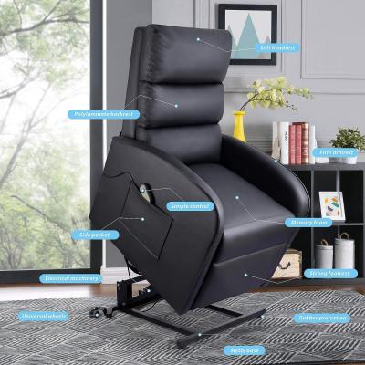 China Home Adjustable Power Furniture JKY (Height) Electric Recliner Chair For Elderly Wall Hugger Recliner Chair With Remote for sale