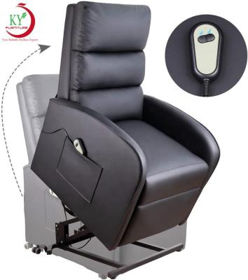 China JKY Adjustable Furniture Classic Leather Electric Power Power Lift Recliner Chair (Other) for Elderly People for sale