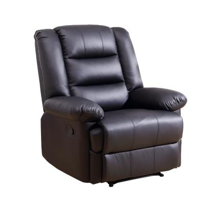 China JKY Home Furniture Eco-Friendly Furniture Micro Fabric Comfortable Judge Manual Recliner Chair With Footstool for sale