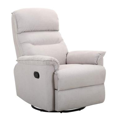 China (Size)JKY Furniture Adjustable Massage Heated PU Leather Salon Manual 360 Degree Swivel Recliner Chair for sale