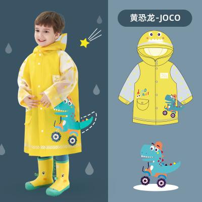 China Water Proof PVC EVA Kids Safety Raincoat Waterproof Rainjacket Clothes for sale