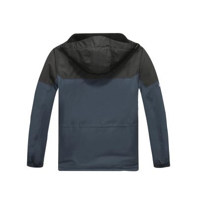 China 300D Oxford WITH WHITE Cold Winter Men's Polyester PU Windproof Jacket For Men for sale