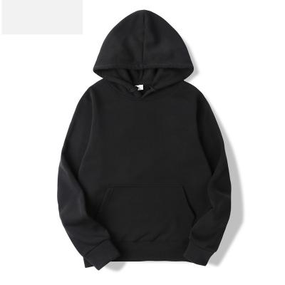 China Anti-pilling Wholesale OEM Men's Sweatshirt Pullover Hoodies Logo Printed Plain Pullover Custom Cotton Hoodies for sale