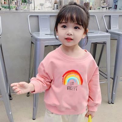 China Custom Logo Baby Boy Autumn Clothes Anti-Shrink Sweatshirt Children's Cartoon Clothing for sale