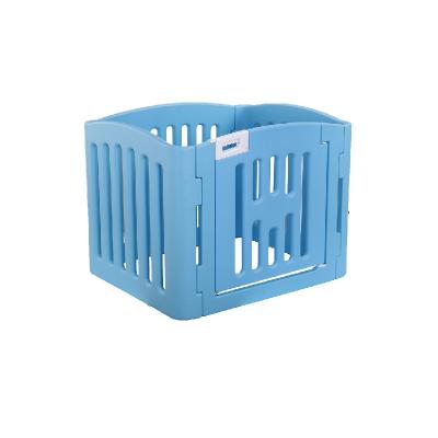 China Foldable Novelty Dog Fence Outdoor Indoor Pet Cage Plastic Fence for sale