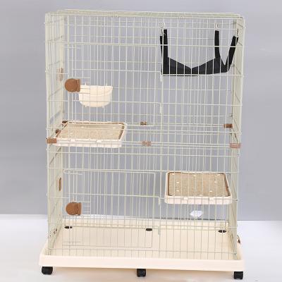 China 2020Top Quality Metal Dog Cage Multi Viable Layers Pets House Cat Cage Small Animal Cage for sale