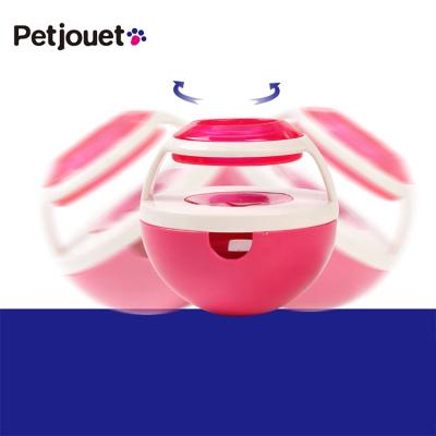 China Best Viable Selling Feeding Dispensing Treat Food Tumble Dog Ball Toys for sale