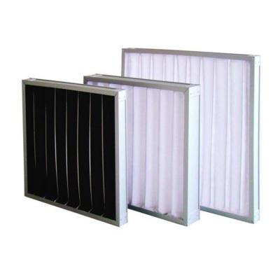 China Eco-friendly Air Conditioning Filter Screen Improve Coarse Air Circulation G4 Screen Plate Folding Primary Effect Filter Supplier for sale