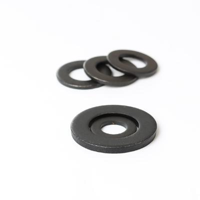 China New Product OEM High Strength Washer Black Metal Spacer Insulation Flat Washer Class 8 Flat Gasket for sale