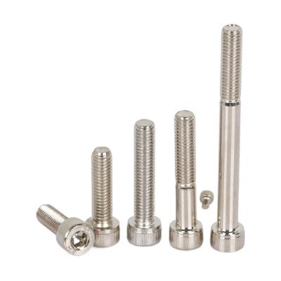 China Steel Hot Sale Socket Hexagon Bolts Grade 12.9 Nickel-Plated Cup Head Cylindrical Head Hexagon Socket Screws for sale