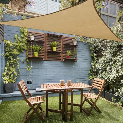 China High Density Anti Aging Durable UV Block 95% Durable UV Block Waterproof Garden Shade Shade Sail for Swimming Pool for sale