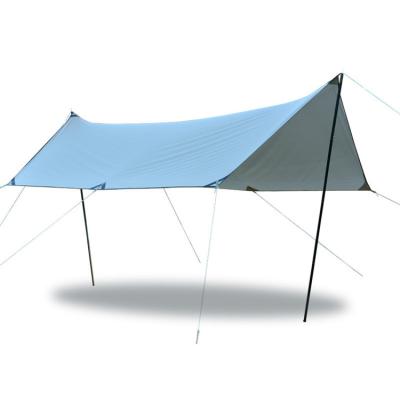 China Portable UV Waterproof Outdoor Uv Sunshade Tent Portable Camping BBQ Canopy Canopy Tent Sunscreen Rain Proof Sunshade Cover UV for sale