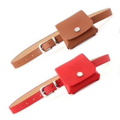 China Mini Waist Belt Bag Women Casual Girls Kids Removable Belt with Mini Purse Fanny Pack for sale