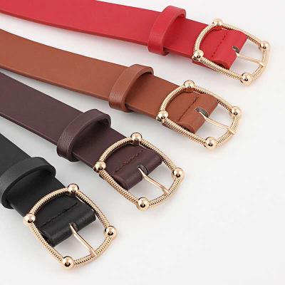 China Factory direct custom ladies casual new fashion tie-in original goods dress female belts for sale