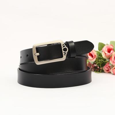 China New genuine leather belt ODM OEM leisure real leather luxury female belt casual style for woman - for jeans, skirt for sale