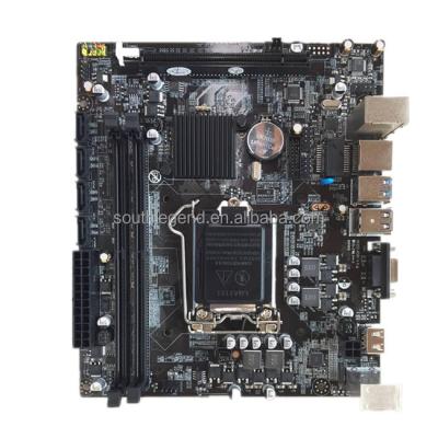 China NEW hot sale dual ddr3 ddr4 DIMM RAM OEM H110 LGA 1151 ddr4 motherboard for sale