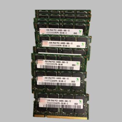 China 100% compatible all motherboards low price DDR2 2GB pc800 laptop module ram all motherboards for sale