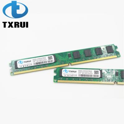 China High Quality Full Ram 2GB DDR2 667mhz High Speed ​​Compatible Desktop Memory for sale