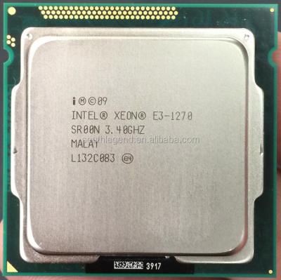 China E3-1270 Server Xeon Server CPU Xeon Processor (8M Cache, 3.40 GHz) Running FCLGA1155 for sale