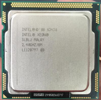 China Intel Server Desktop CPU Used Xeon Processor X3430 FCLGA1156 for sale