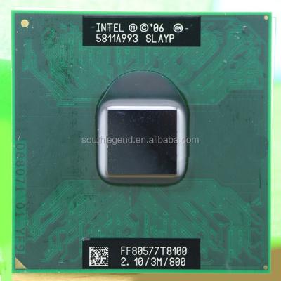 China Desktop Laptop CPU For Intel Core2 Duo T8100 Mobile CPU for sale