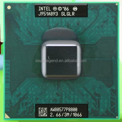 China LAPTOP Intel Core P8800 SLGLA BGA to Mobile PGA Laptop CPU 2.66Ghz 3MB Socket P 478Pin for sale