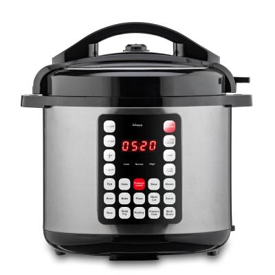 China Hotel Amazon Hot Selling Commercial , 5/6QT Multifunction Appointment Timing Digital Electric Pressure Cooker With Slow Cook for sale