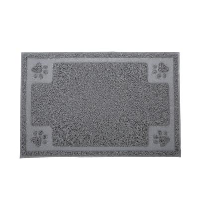 China Waterproof Indoor Pet Feeding Mat For Bowl Non-Slip Waterproof Easy To Clean Pet Bowl Mats For Dogs Cats Pets for sale