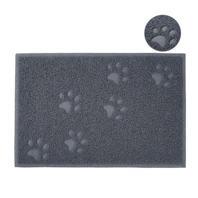 China Waterproof Dog Cat Food Mat Pet Feeding Mats For Dogs And Cats Waterproof No-slip No-spill Bowl Floor Place Mat For Pet Bowls puppy water for sale