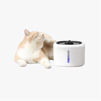 China Quiet Automatic Drinking Station Vending Machine Pet Pump Pet Drinking Water Bowl with LED Light Cat Water Fountain for sale