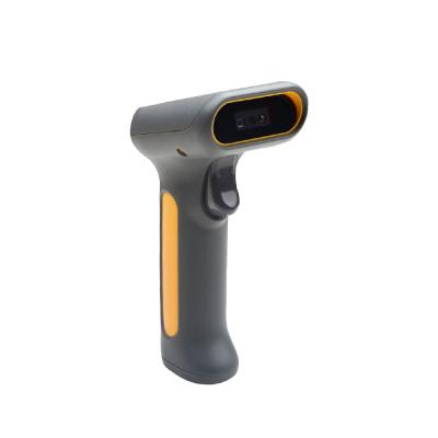 China Logistics Industry Factory Sale Barcode Scanner CMOS Barcode Reader 1D 2D QR Barcode Wireless Handheld Scanner with Charging Base for sale