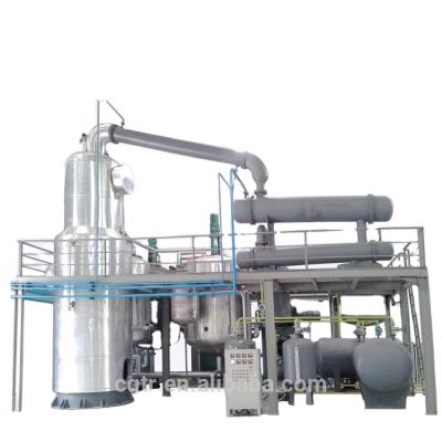 China Mini Oil Distillation Equipment Recovering Plant Used Motor Oil To Yellow Base Oil SN150 for sale