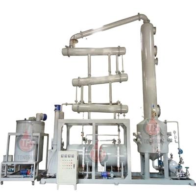 China Garment Shops High Efficiency Continuous Distillation Diesel Fuel Filter Black Oil To Diesel Machine Fuel Oil Purification Equipment for sale