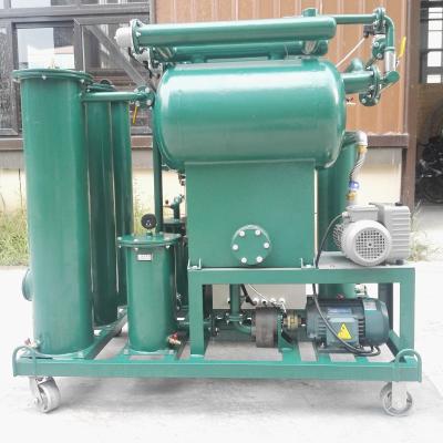 China Factory Insulation Oil Regeneration Plant Single Stage Vacuum Transformer Oil Filter for sale