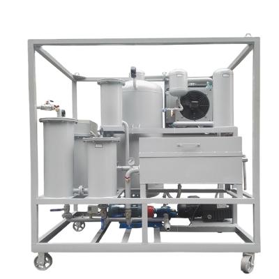 China Building Material Shops Waste Hydraulic Oil Cleaning Machine High Dehydration Oil Purifier for sale