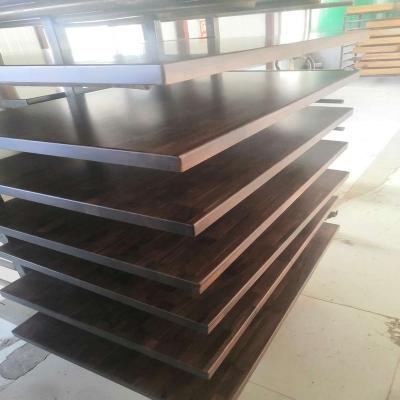 China FJP Black Walnut Table Top Solid Table Top for sale