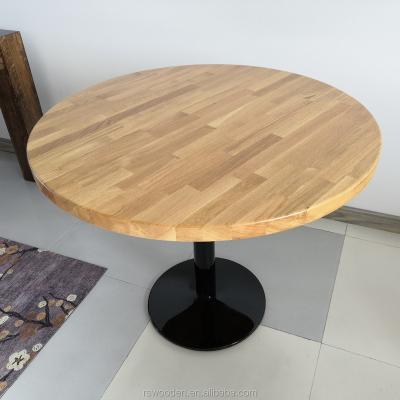 China Solid Hot Sale White Custom Hand Polished Modern Style Coffee Table / Study Table Wood Top for sale