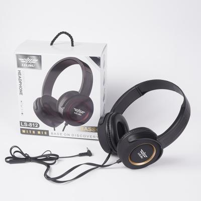 China Cheap Factory Direct Sale Custom Smart Earphone / Wired Headset Over Ear Computer Gaming Earphone With Microphone for sale