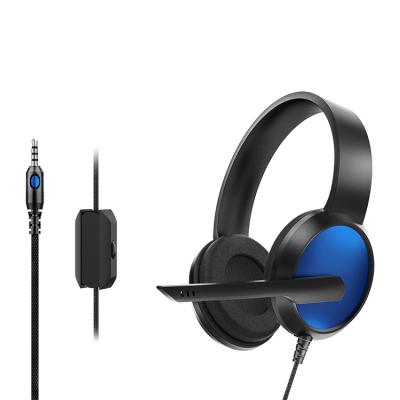 China Earphone / Headset OEM Wired Customized Headset Over Ear Microphone Computer PS4 Wired Gaming Stereo Earphone for sale