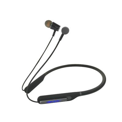 China Durable Neck Band Super HIFI Bass Wired Headset BT Radio Led Neck Lightweight Handsfree Stereo Sports Magnetic Earphone With 8h Working Time And for sale