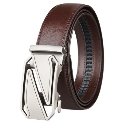 China High Quality High Quality Mens 35 Shape Genuine Cowhide Leather Belt for sale